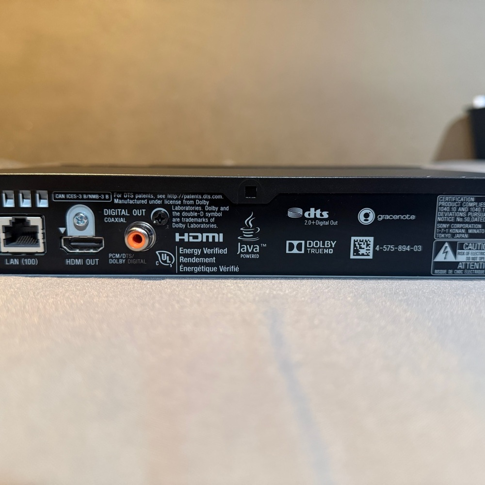 Sony Black Blu-ray/DVD Player with Remote and Power Adapter

*TESTED AND WORKS - Picture 2 of 11
